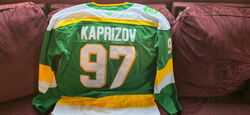 Kaprizov Jersey Raffle Ticket